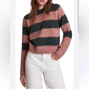 Allsaints Darla stripe sweater